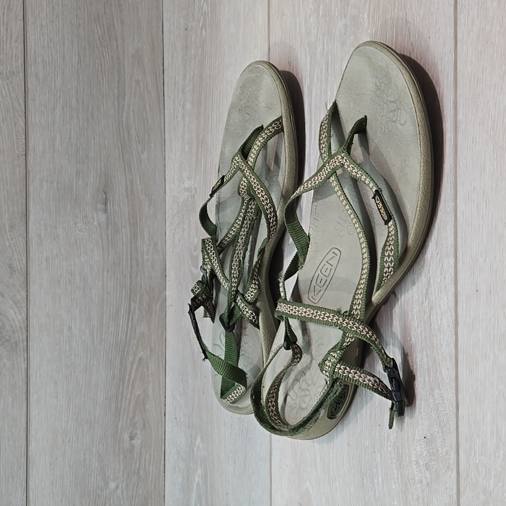 Keen Olive Green Strappy Sandals